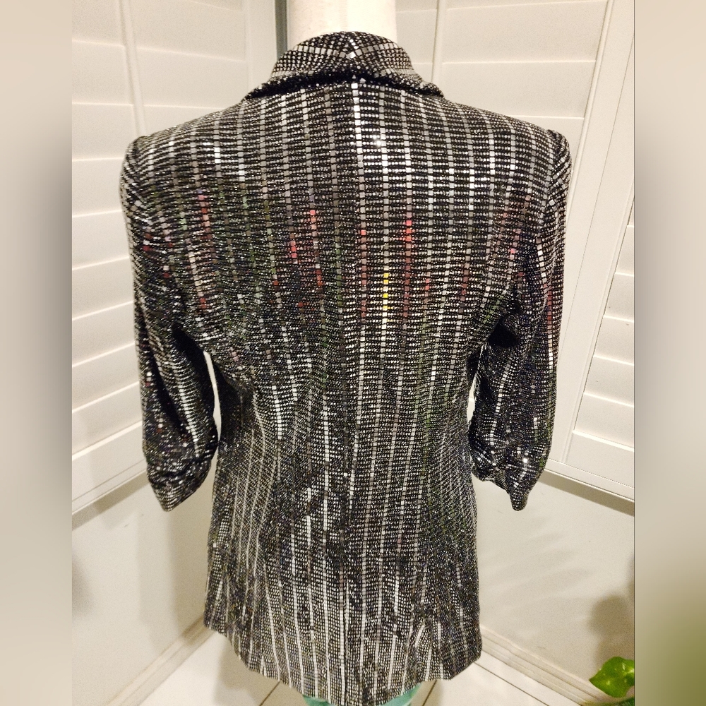 Party sequin blazer
